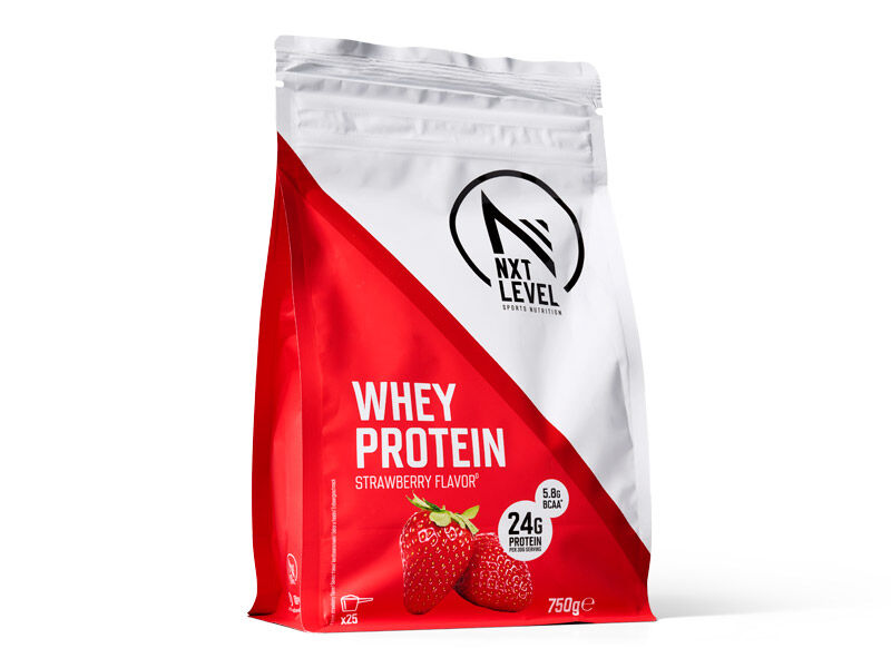 Whey Protein Strawberry - 750g image number 0